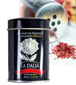 Escamas de pimentón ahumado 40g. (dulce o picante)